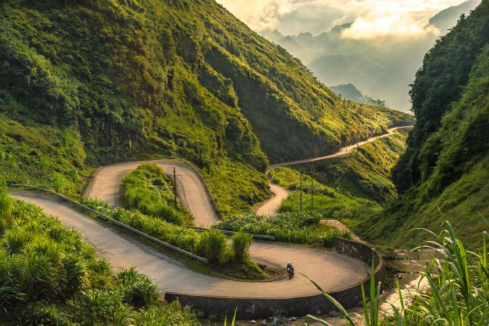 la rampe Tham Ma ou le col des 9 virages à Ha Giang